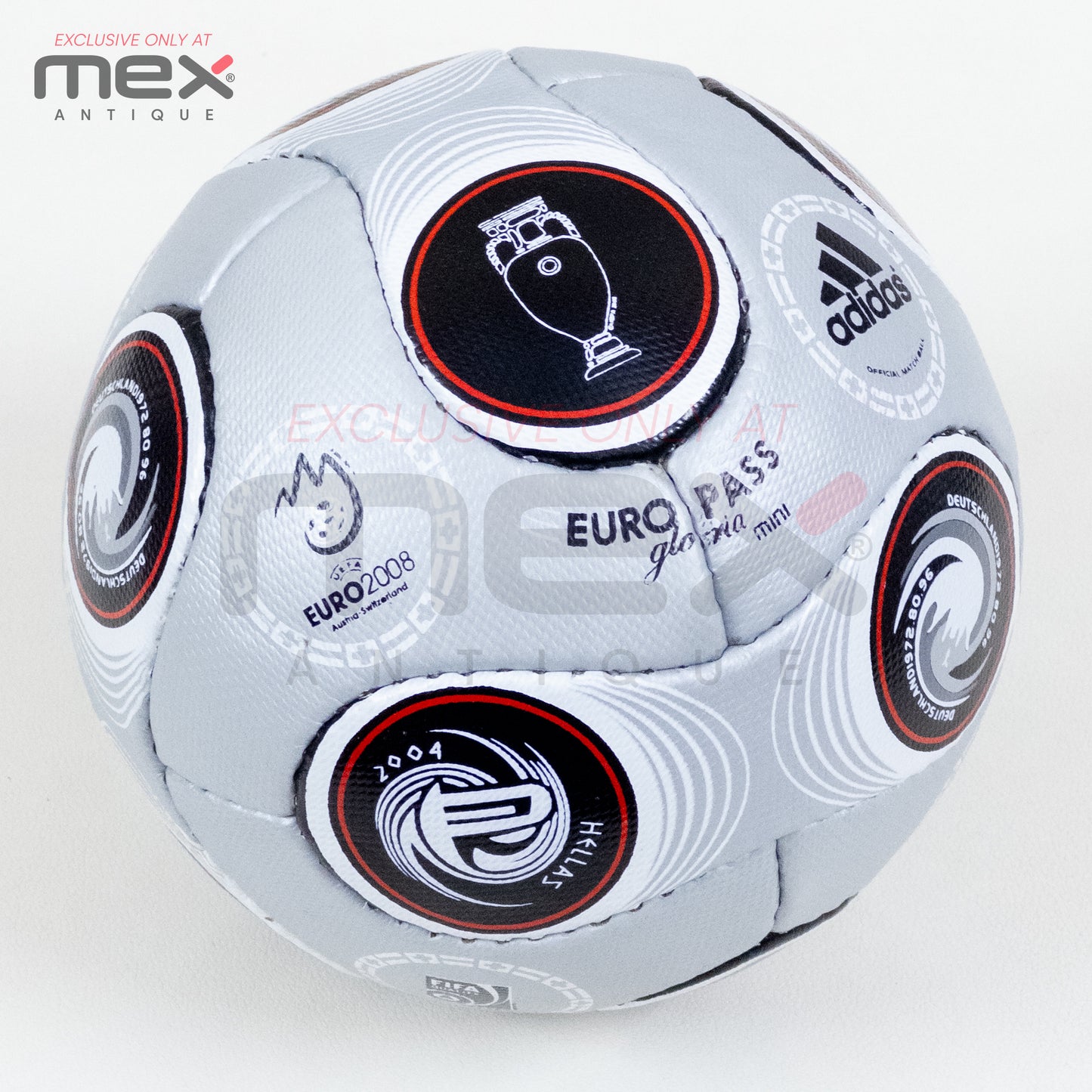 Adidas Europass Gloria Mini | 2008 | UEFA Europa League | Official Final Match Ball | Size 1 05