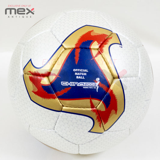 Adidas Fevernova China 2003 Ball | FIFA Women's World Cup China 2003 | Size 5 Hand Stitched Professional Soccer Ball 02