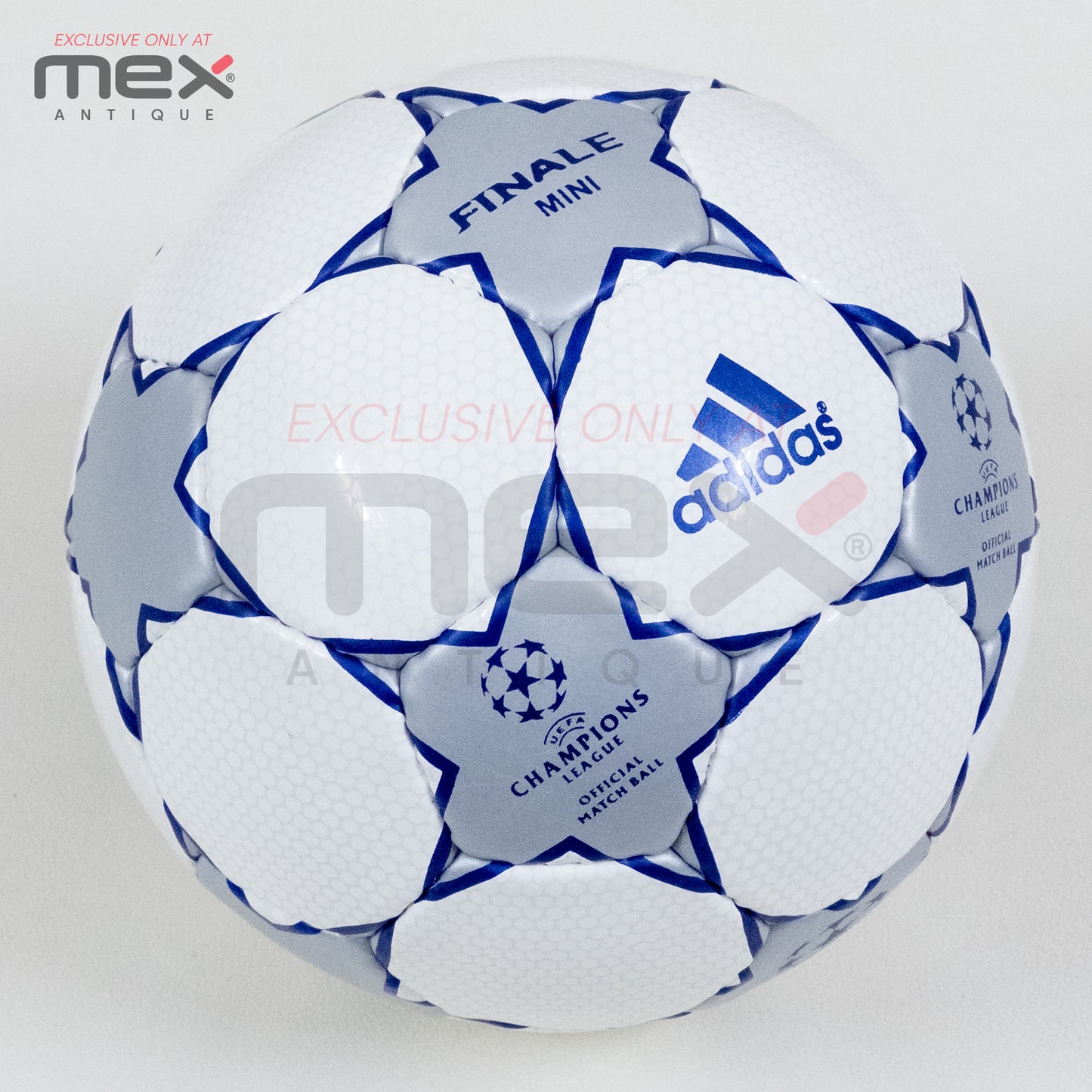 Adidas Finale 1 Mini Football | UEFA Champions League 2001–2002 Style Mini Soccer Ball | Hand Stitched Professional Quality 05