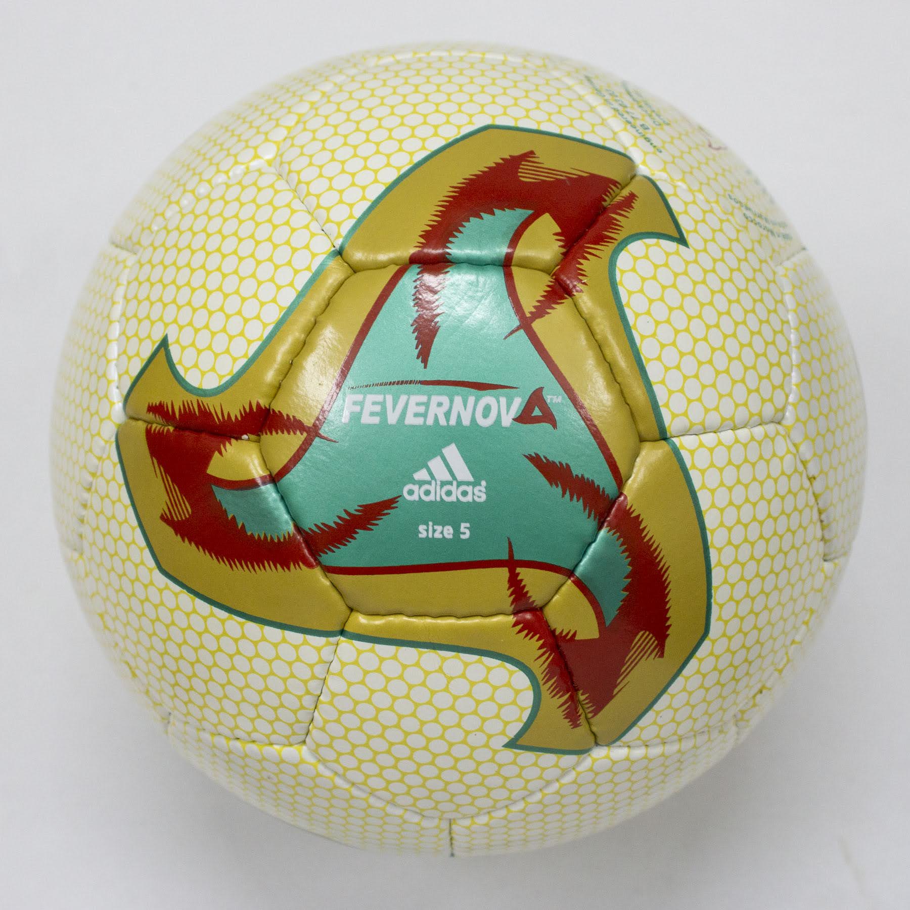 Adidas Fevernova 2002 FIFA World Cup Ball Gold Metallic SIZE 5 adidas-fevernova-2002-fifa-world-cup-ball-gold-metallic-size-5