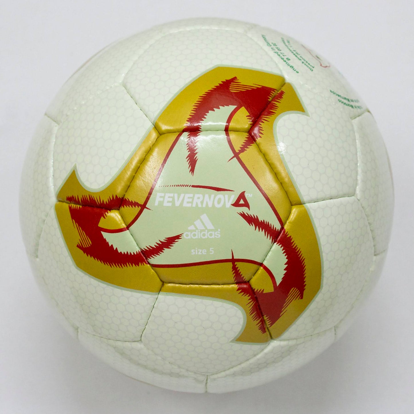 Adidas Fevernova | 2002 FIFA World Cup Ball | Light Green SIZE 5 01