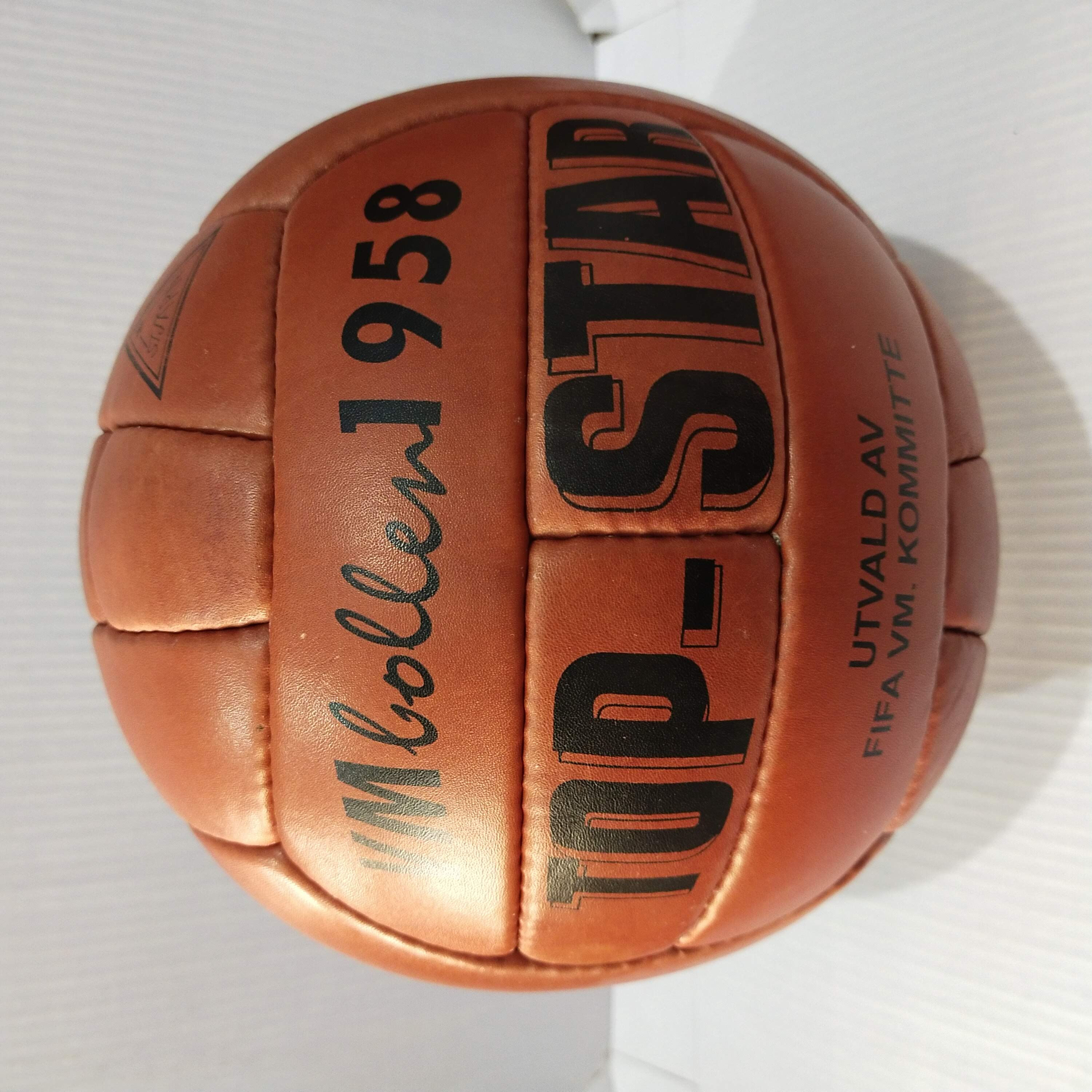 Vintage Top Star VM Bollen - Ballon de match Coupe du Monde de la FIFA Vintage Top Star VM Bollen - Ballon de match Coupe du Monde de la FIFA