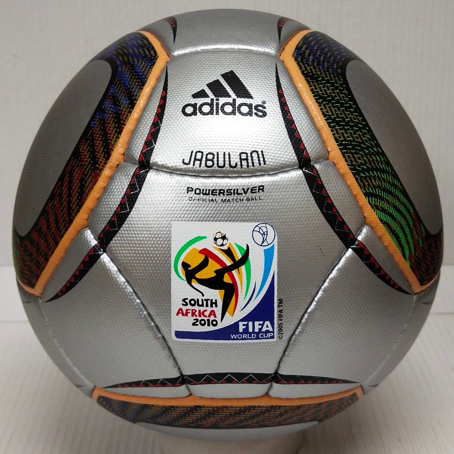 Adidas Jabulani | 2010 | PowerSilver | Silver Chrome Edition | SIZE 5 01