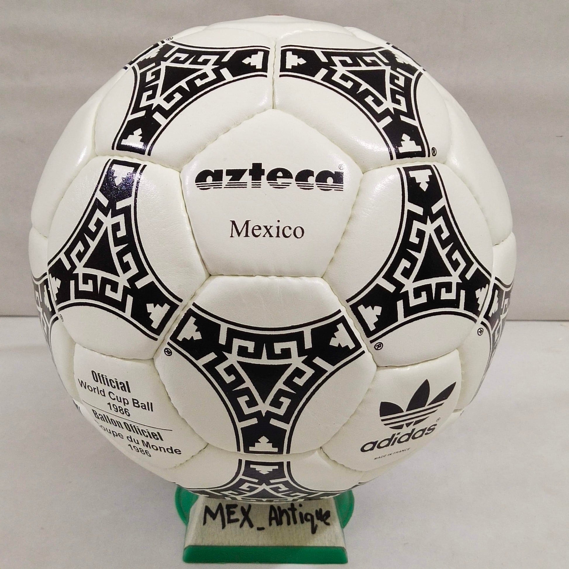 Adidas Azteca Mexico | 1986 | FIFA World Cup Ball | Genuine Leather SIZE 5 01