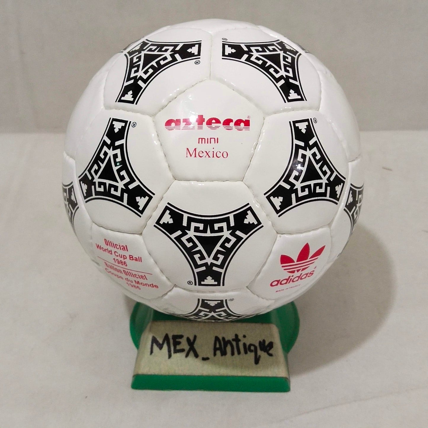 Adidas Azteca Mexico Mini | FIFA World Cup 1986 | Red Stamps 01