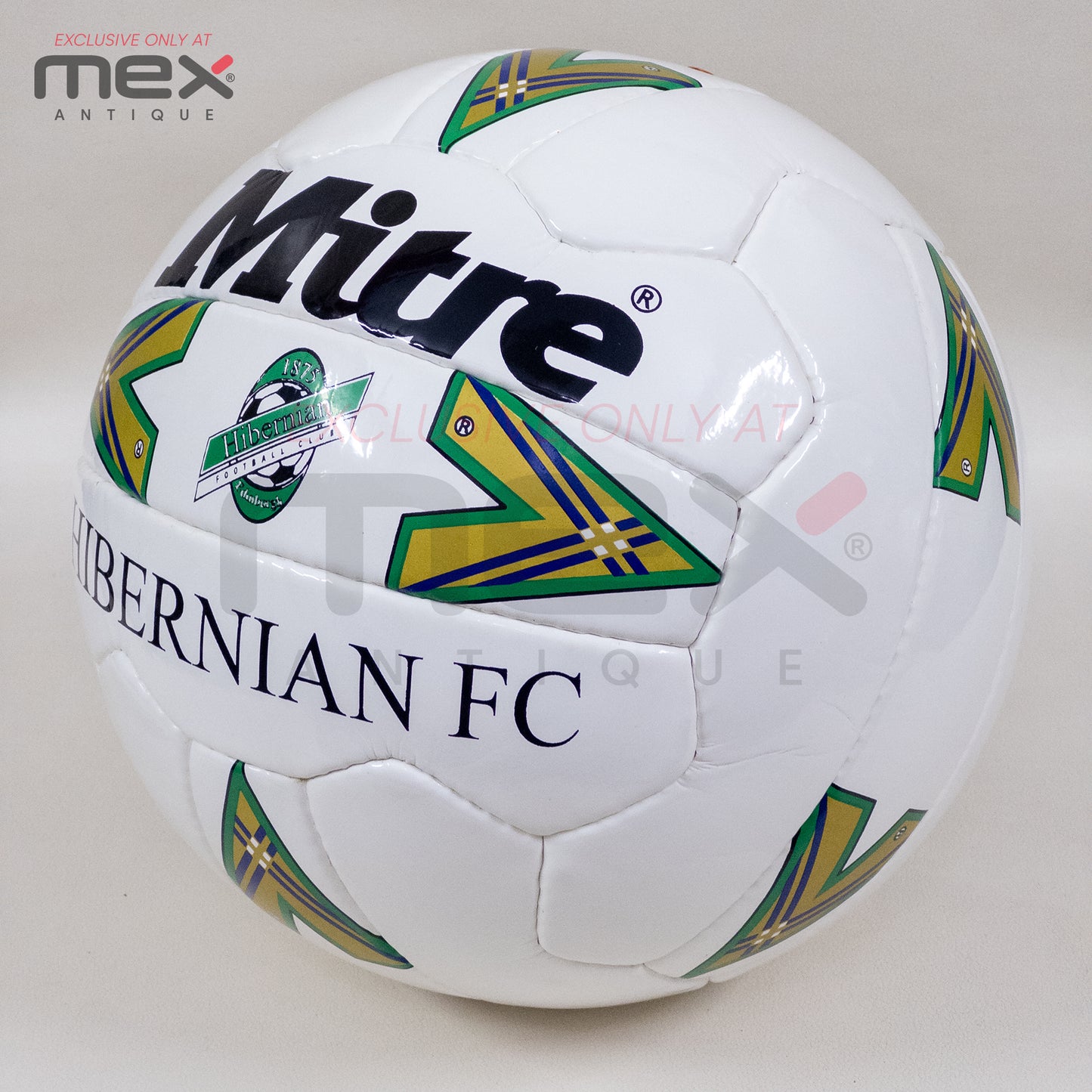 Mitre Hibernian FC | Size 5 Football | 90s 05
