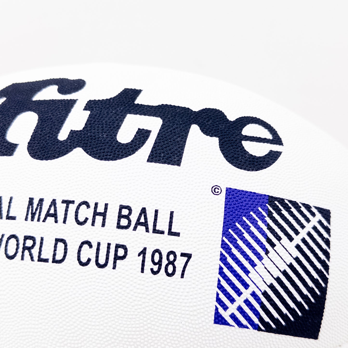 Mitre Rugby World Cup 1987 Ball | Original Match Ball | RWC New Zealand & Australia 1987 02