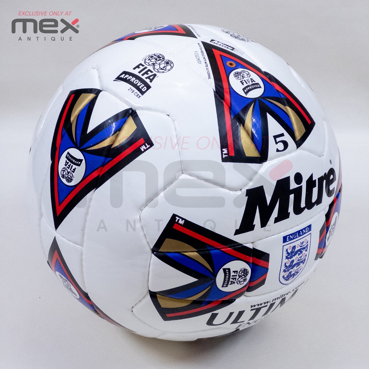 Mitre Ultimax England | 1995 | The Premier League | Size 5 04
