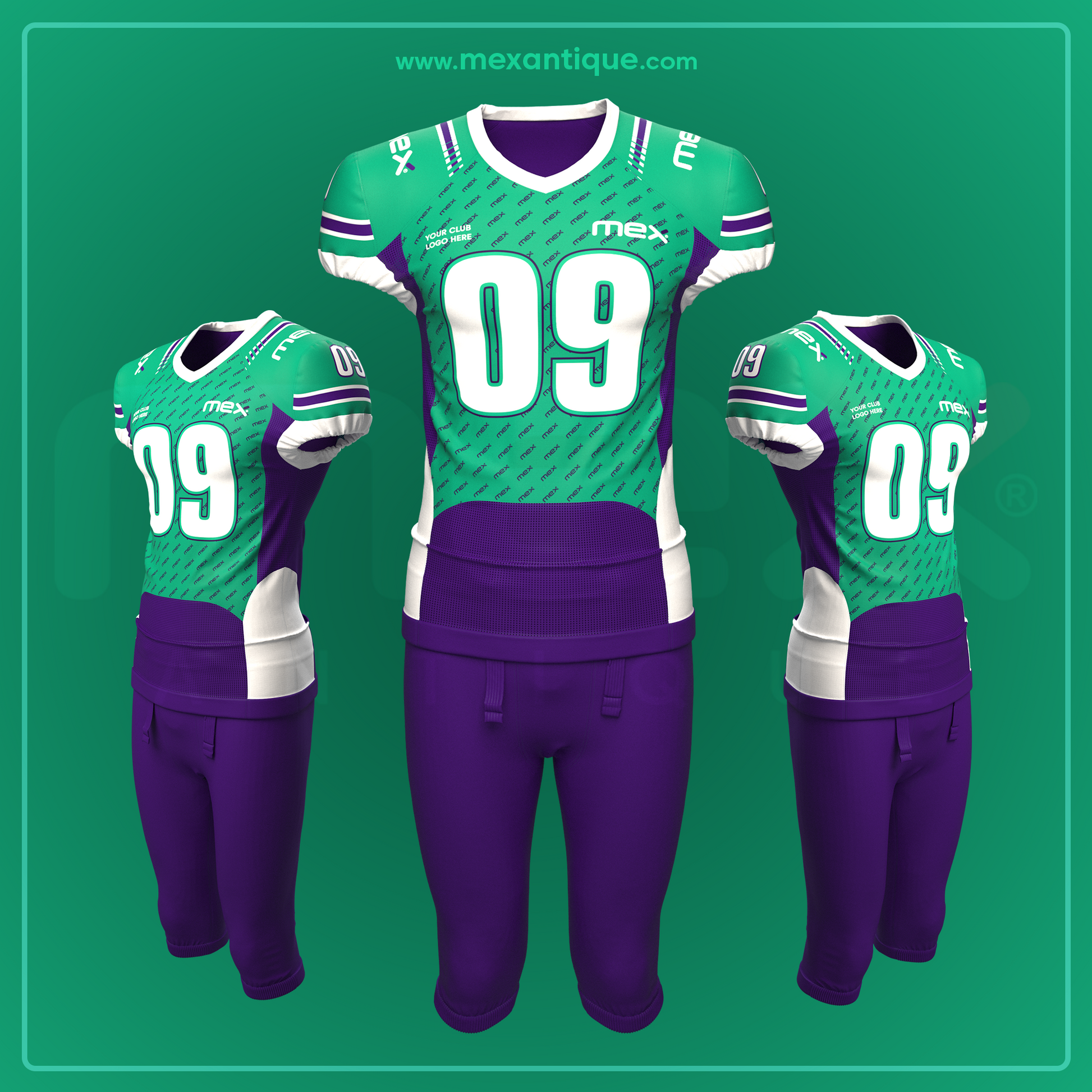 Buy New 2024 Design, Best Quality American Football Kit, Modern Designs AFK2406 01