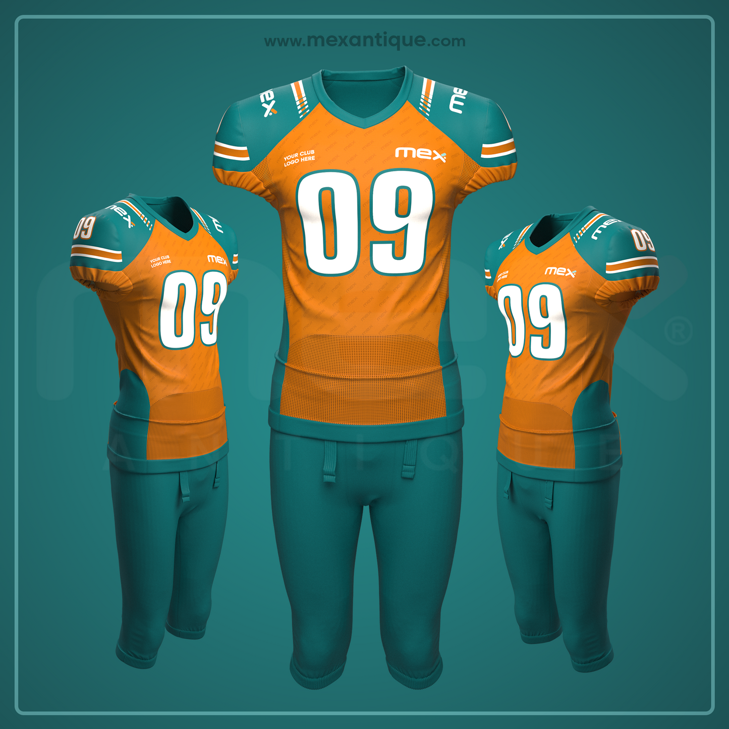 Buy New 2024 Design, Best Quality American Football Kit, Modern Designs AFK2402