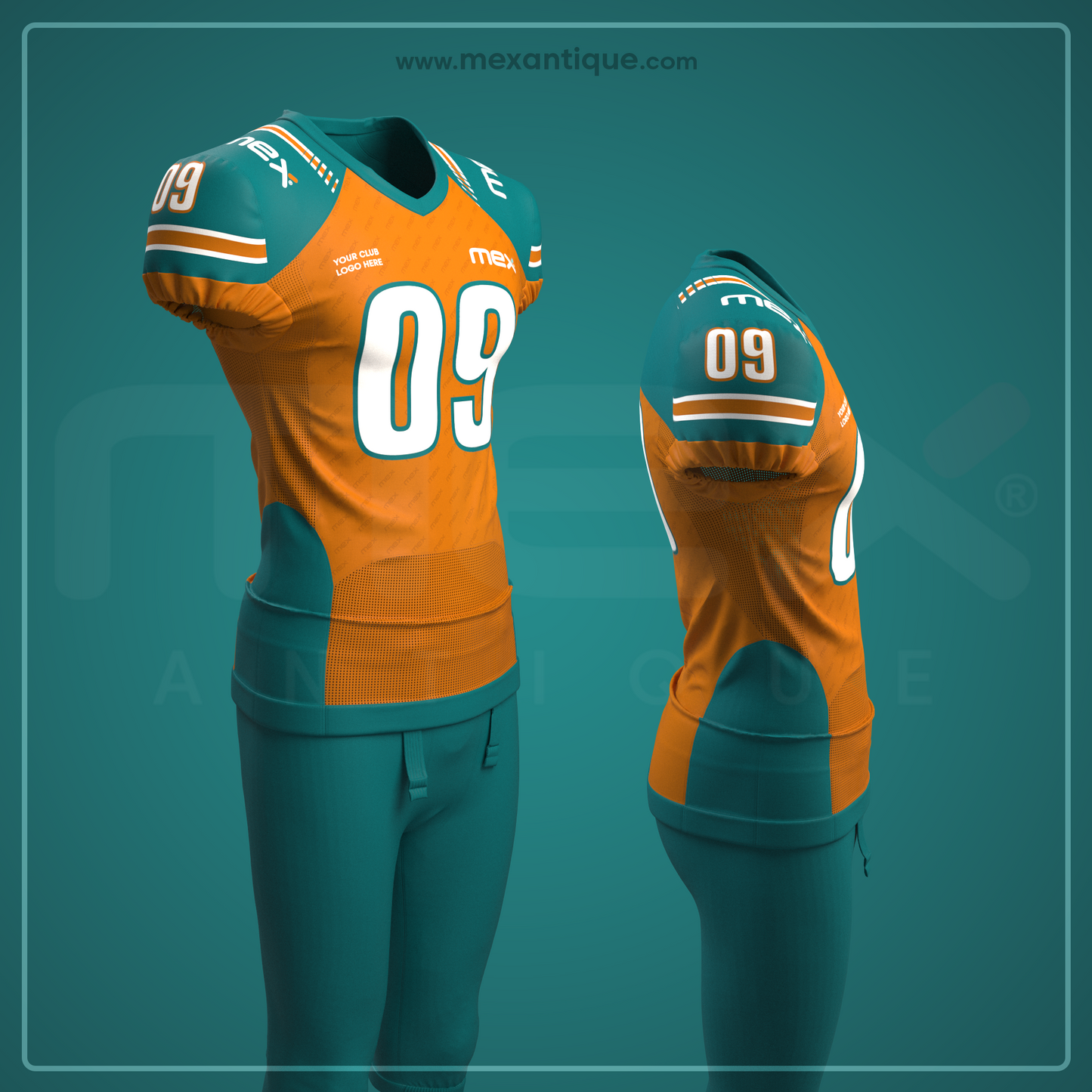 Buy New 2024 Design, Best Quality American Football Kit, Modern Designs AFK2402 01