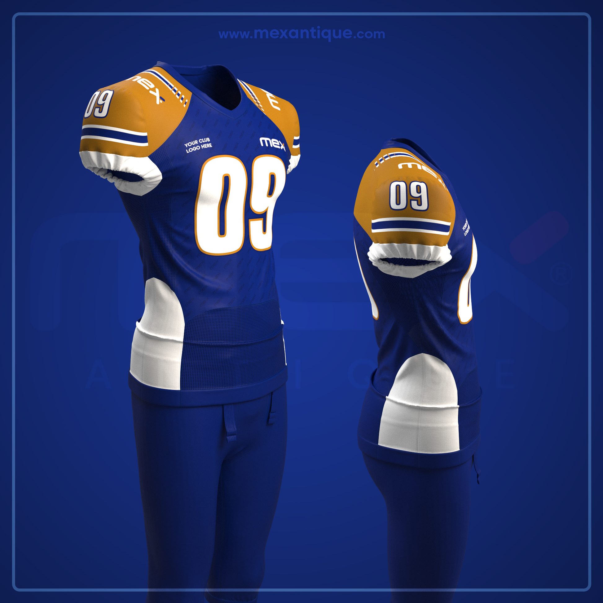 Buy New 2024 Design, Best Quality American Football Kit, Modern Designs AFK2408 02