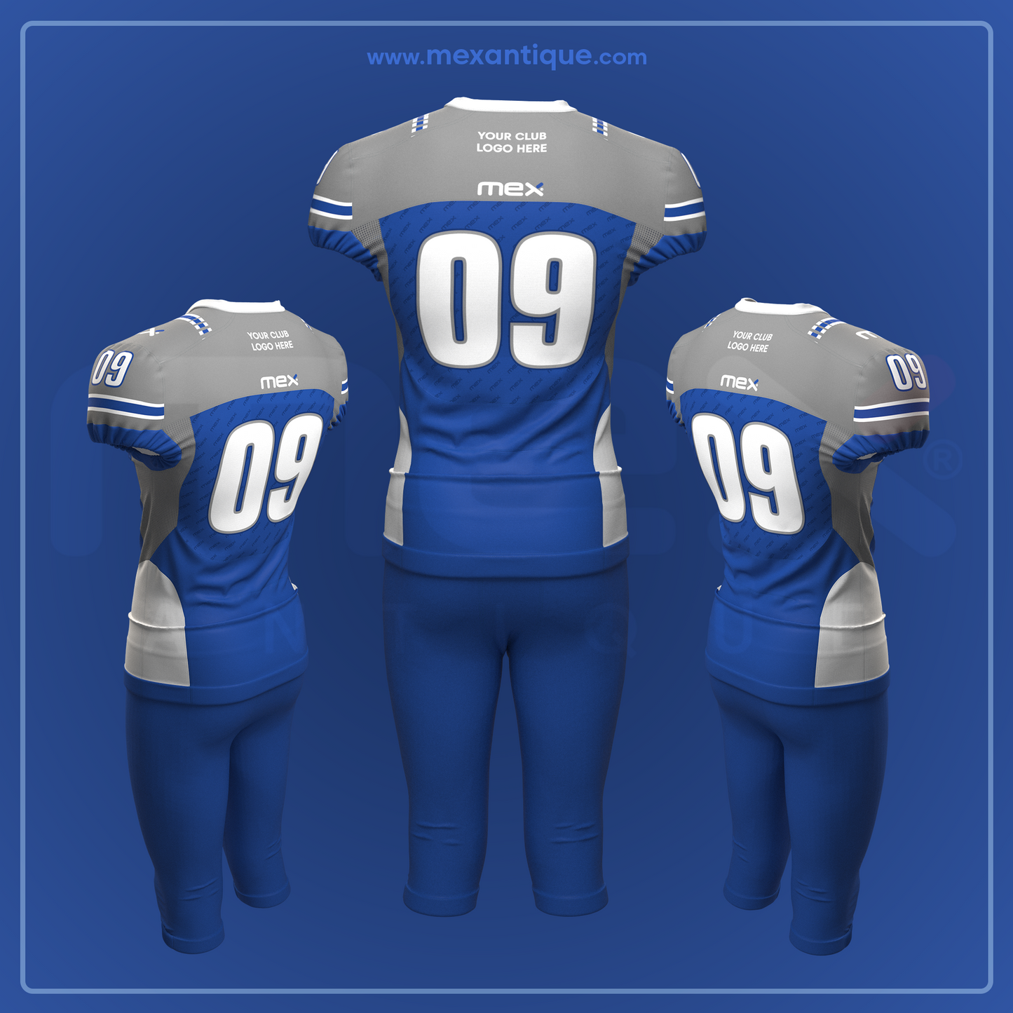 Buy New 2024 Design, Best Quality American Football Kit, Modern Designs AFK2404 03