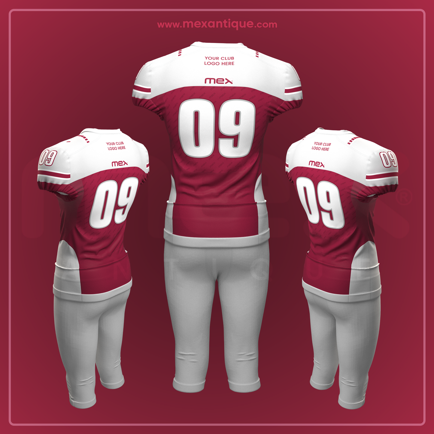 Buy New 2024 Design, Best Quality American Football Kit, Modern Designs AFK2403 03