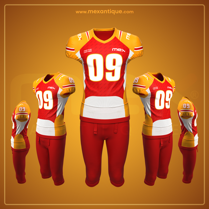 Buy New 2024 Design, Best Quality American Football Kit, Modern Designs AFK2407 04