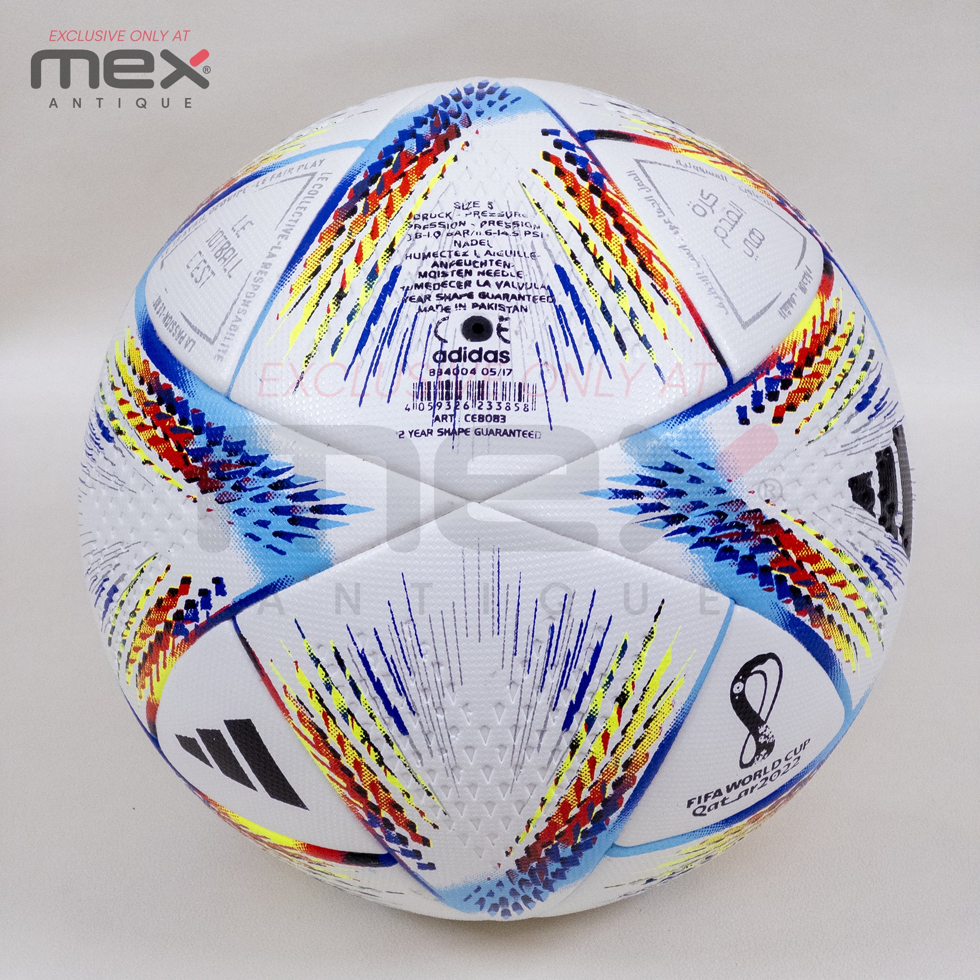 Adidas Al Rihla | Official Match Ball | 2022 | FIFA World Cup Ball 03
