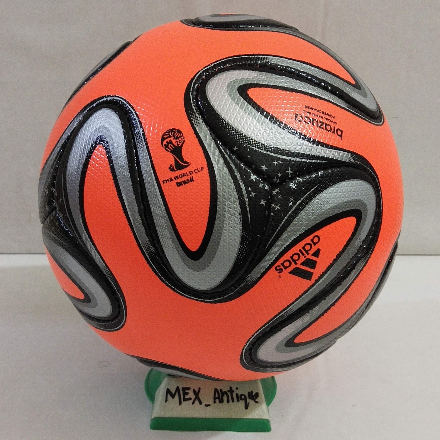 Adidas Brazuca | FIFA World Cup 2014 l OMB Winter Ball | Power Orange | SIZE 5 02