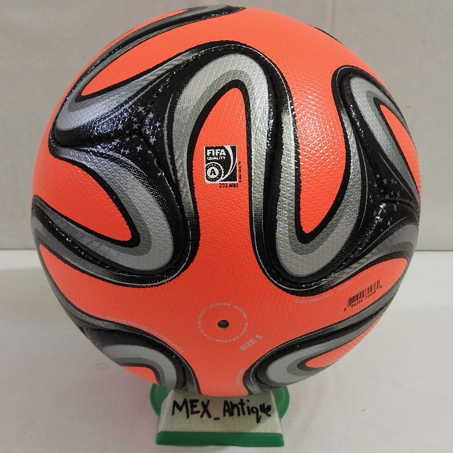Adidas Brazuca | FIFA World Cup 2014 l OMB Winter Ball | Power Orange | SIZE 5 04