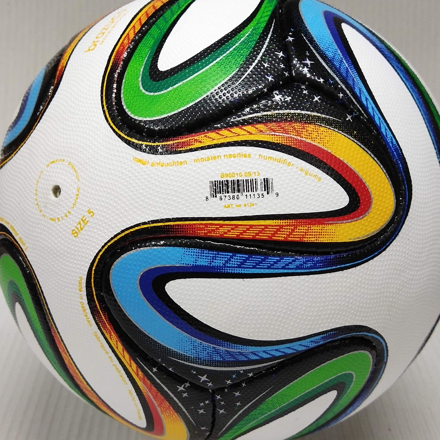 Adidas Brazuca Match Ball 2014 FIFA World Cup Ball SIZE