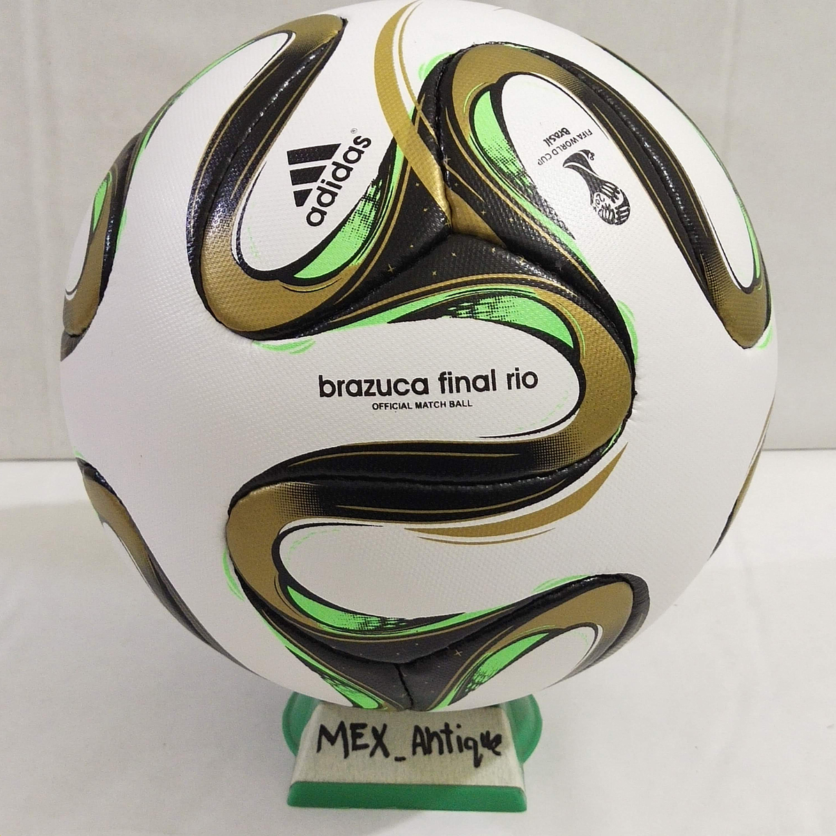 Adidas Brazuca Rio | Final Ball | 2014 | FIFA World Cup Ball | SIZE 5 ...