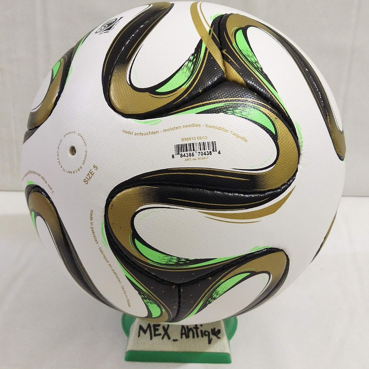 Adidas Brazuca Rio | Final Ball | 2014 | FIFA World Cup Ball | SIZE 5 ...