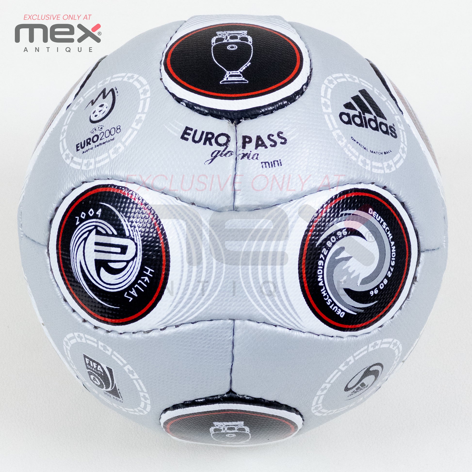 Adidas Europass Gloria Mini | 2008 | UEFA Europa League | Official Final Match Ball | Size 1 02