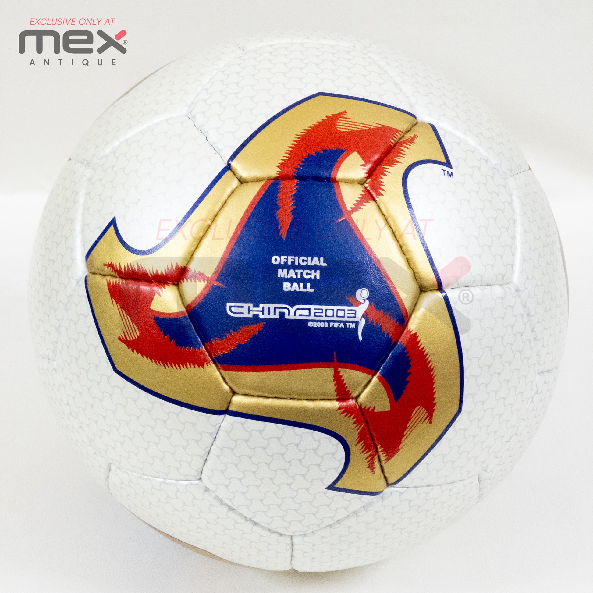 Adidas Fevernova China 2003 Ball | FIFA Women's World Cup China 2003 | Size 5 Hand Stitched Professional Soccer Ball 02