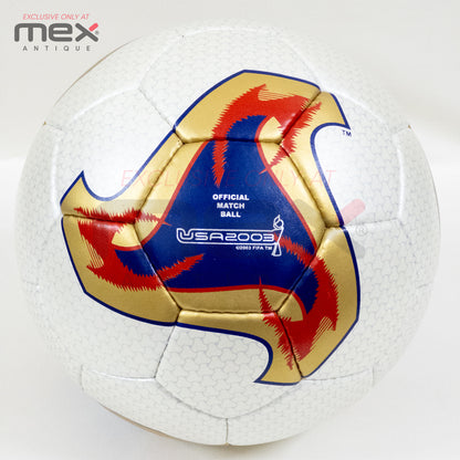 Adidas Fevernova USA 2003 Ball | Official Match Ball of FIFA Women's World Cup USA 2003 | Size 5 Hand Stitched Professional Soccer Ball 02