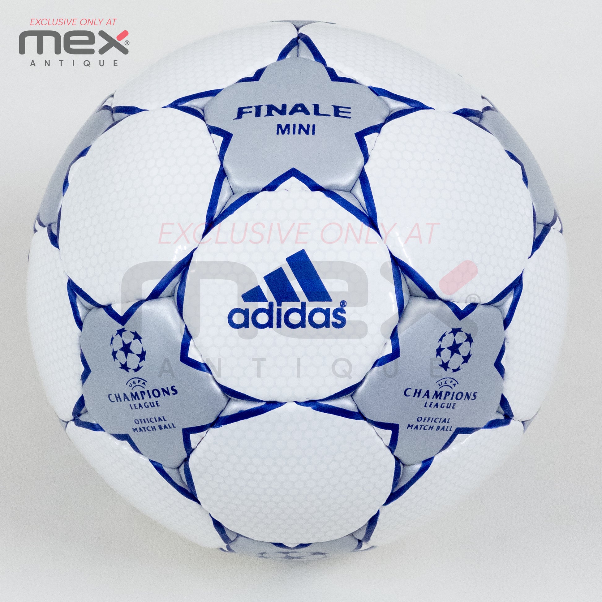 Adidas Finale 1 Mini Football | UEFA Champions League 2001–2002 Style Mini Soccer Ball | Hand Stitched Professional Quality