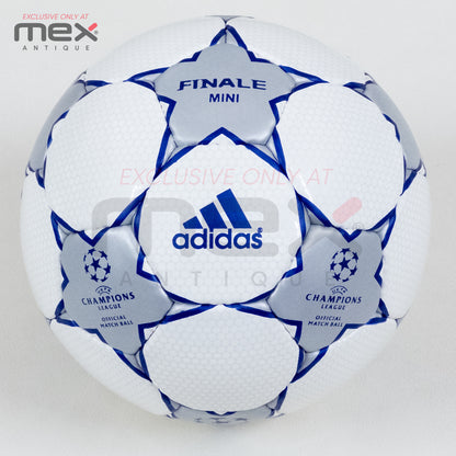 Adidas Finale 1 Mini Football | UEFA Champions League 2001–2002 Style Mini Soccer Ball | Hand Stitched Professional Quality