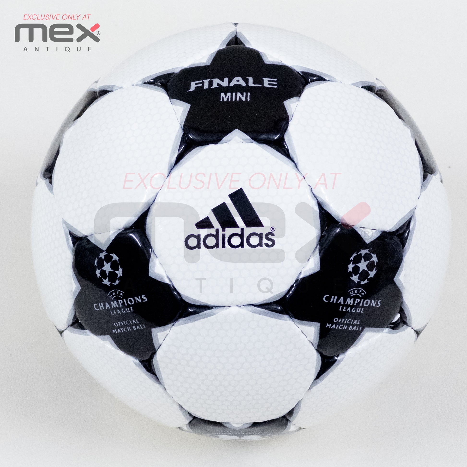 Adidas Finale 2 Mini Football | UEFA Champions League 2002–2003 Style Mini Soccer Ball | Hand Stitched Professional Quality