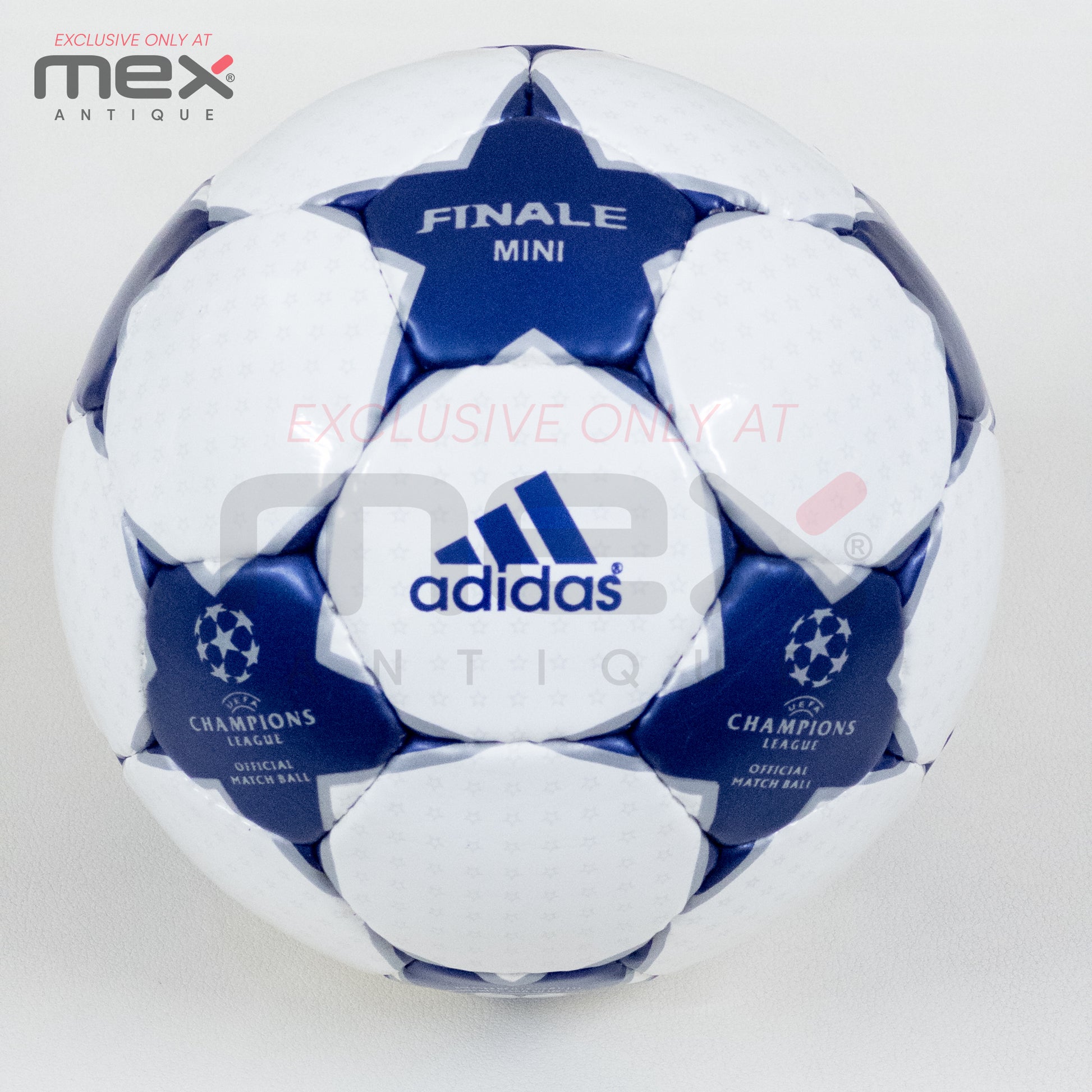 Adidas Finale 3 Mini Football | UEFA Champions League 2003–2004 Style Mini Soccer Ball | Hand Stitched Professional Quality