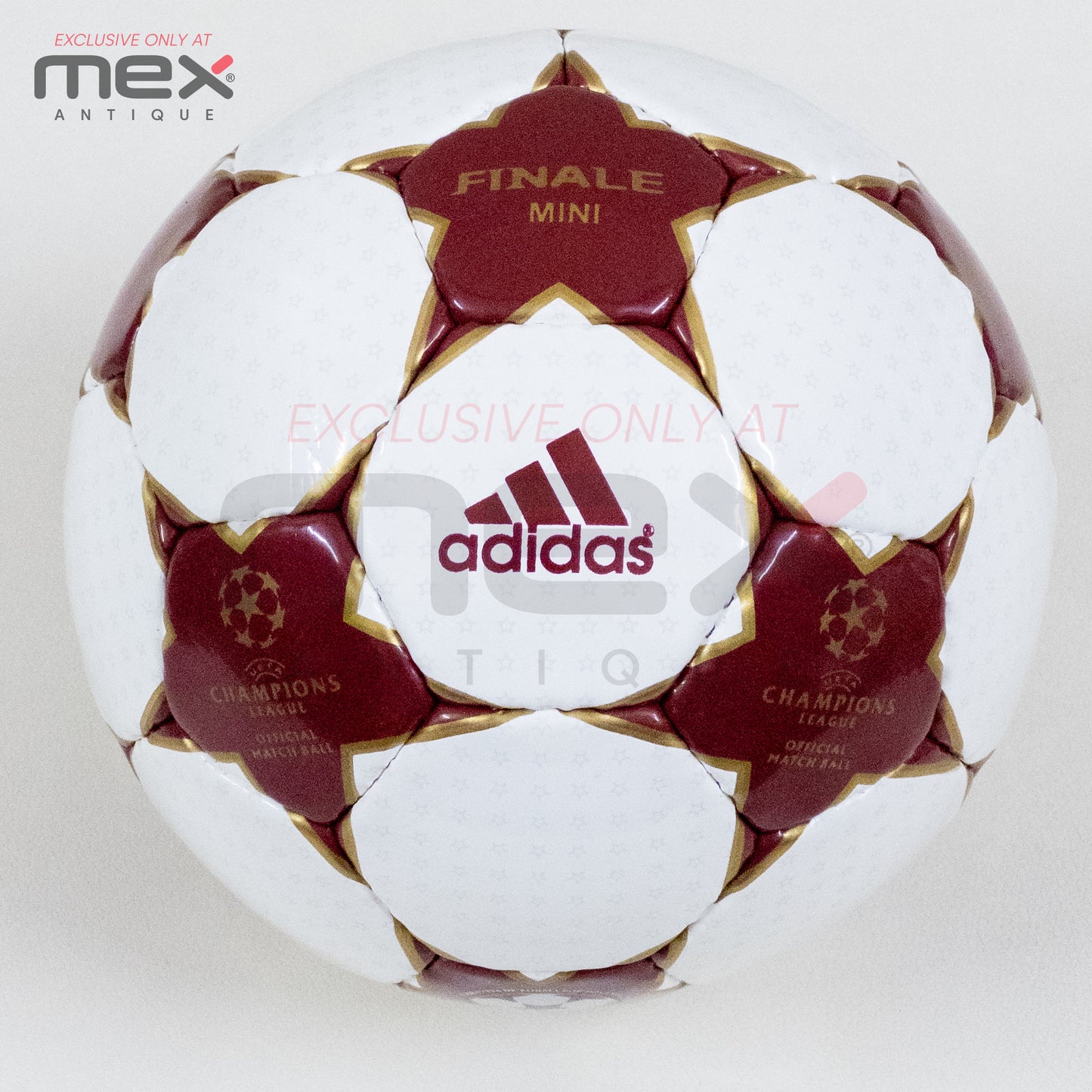 Adidas Finale 4 Mini Football | UEFA Champions League 2004–2005 Style Mini Soccer Ball | Hand Stitched Professional Quality