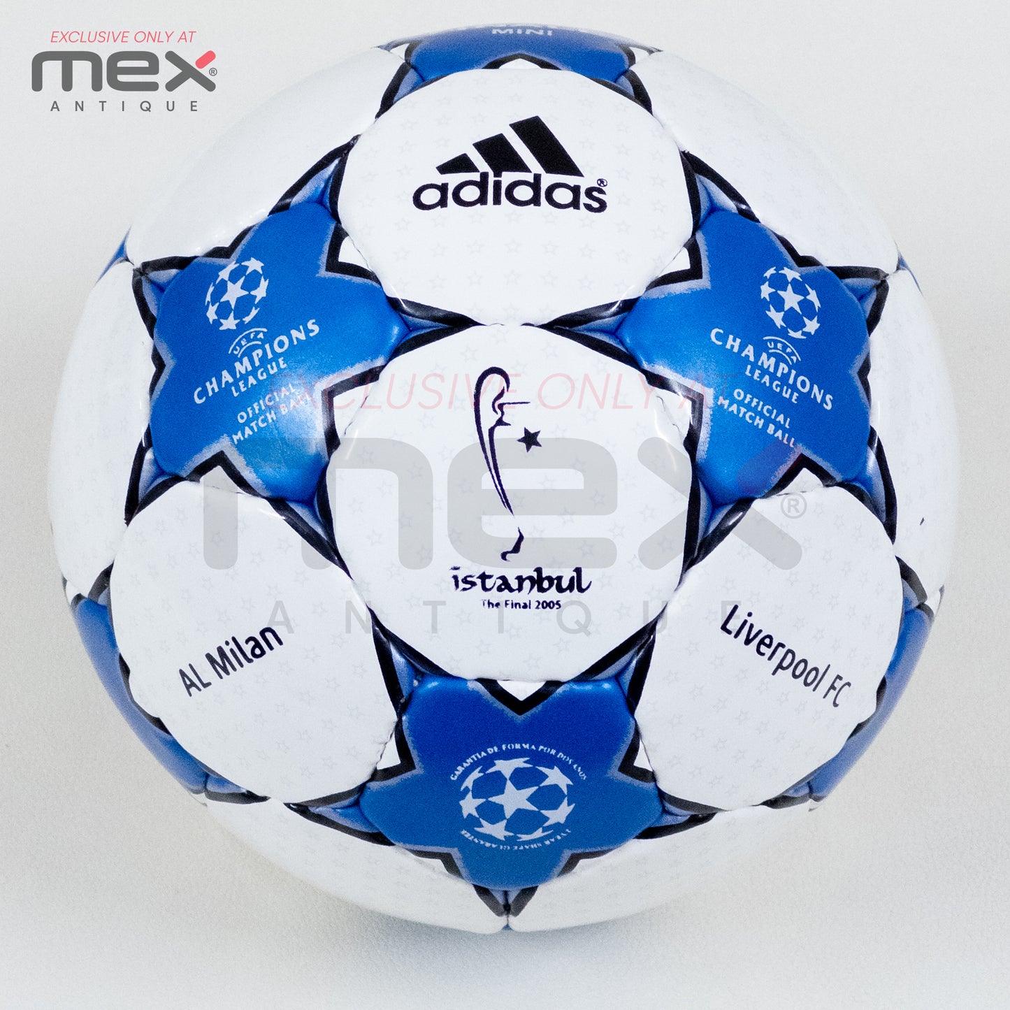 Adidas Finale 5 Mini Football | UEFA Champions League 2005–2006 Soccer Ball | Hand Stitched Professional Quality 02
