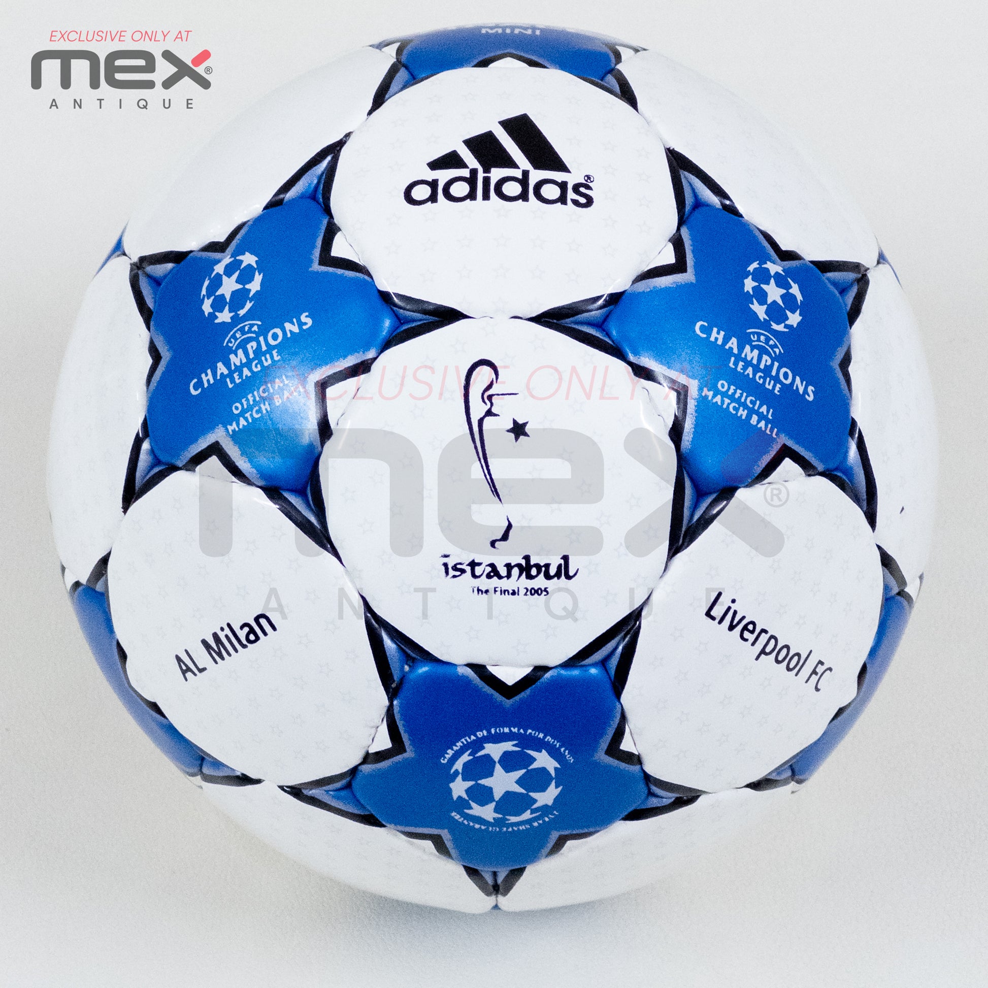 Adidas Finale 5 Mini Football | UEFA Champions League 2005–2006 Soccer Ball | Hand Stitched Professional Quality 02