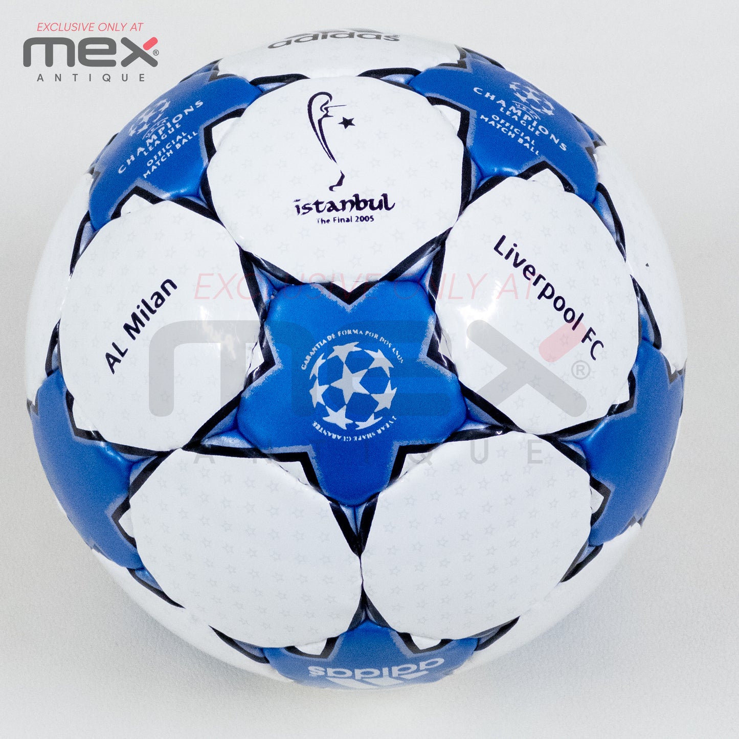 Adidas Finale 5 Mini Football | UEFA Champions League 2005–2006 Soccer Ball | Hand Stitched Professional Quality 03
