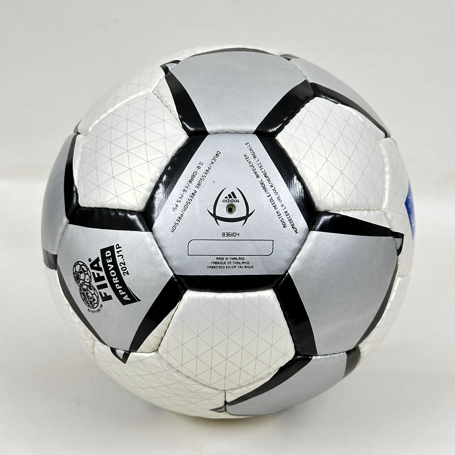 Adidas Pelias | Men's Match Ball | Summer Olympics | 2004 | Size 5 03