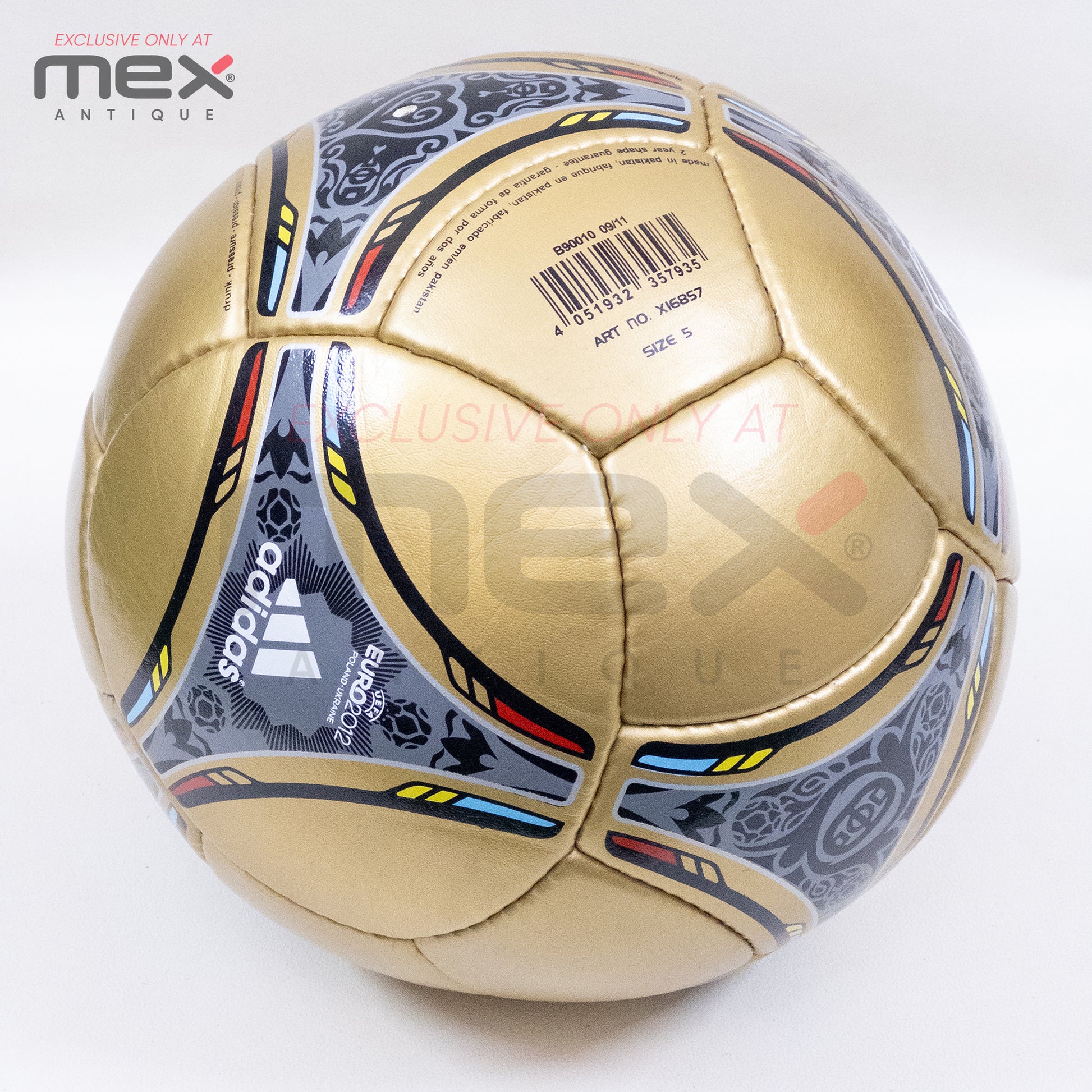 Adidas Tango 12 Golden | 2012 | UEFA Euro Cup | Official Match Ball | Size 5 04