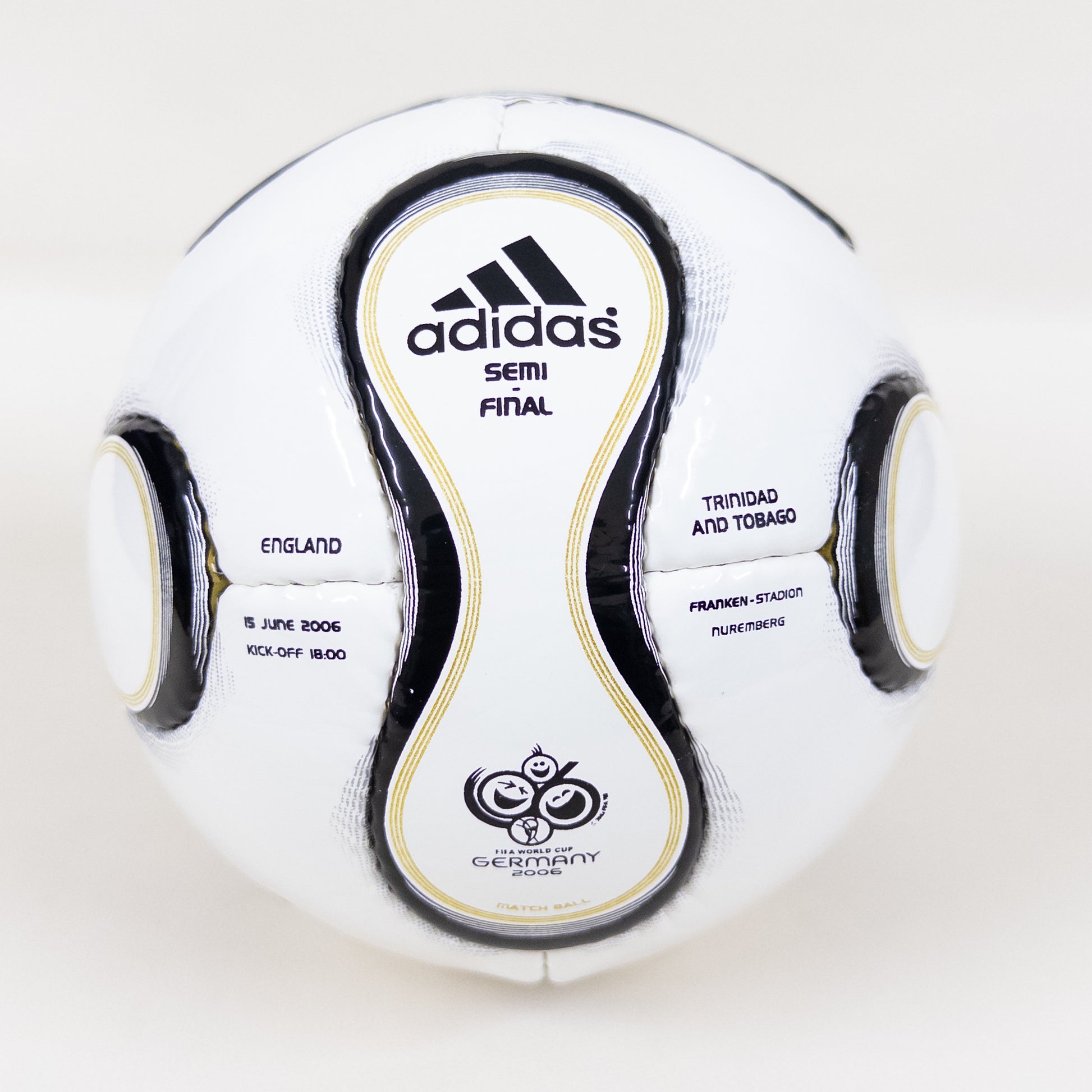 Adidas Teamgeist MINI Ball | England VS Trinidad and Tobago | 2006 FIFA World Cup Ball 01
