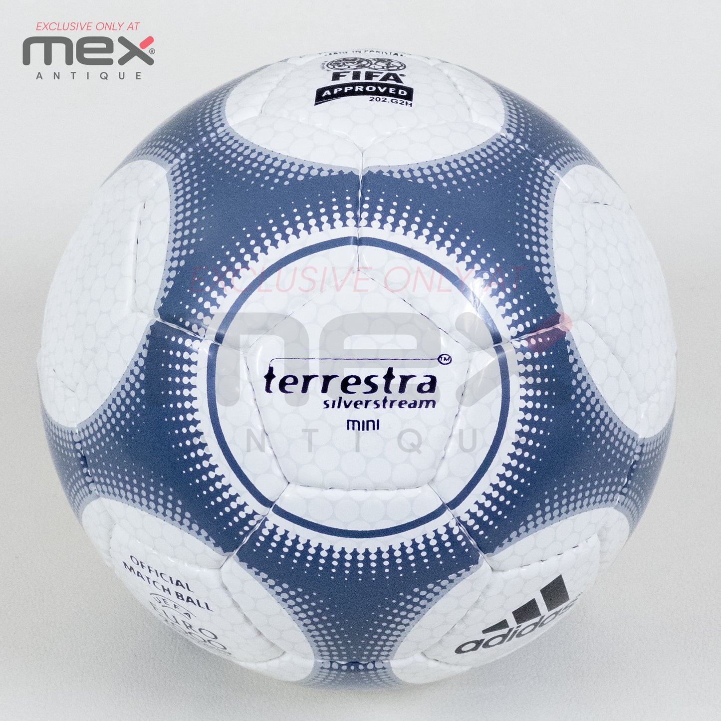 Adidas Terrestra Silver Stream Mini | 2000 | UEFA Europa League | Official Match Ball | Size 1