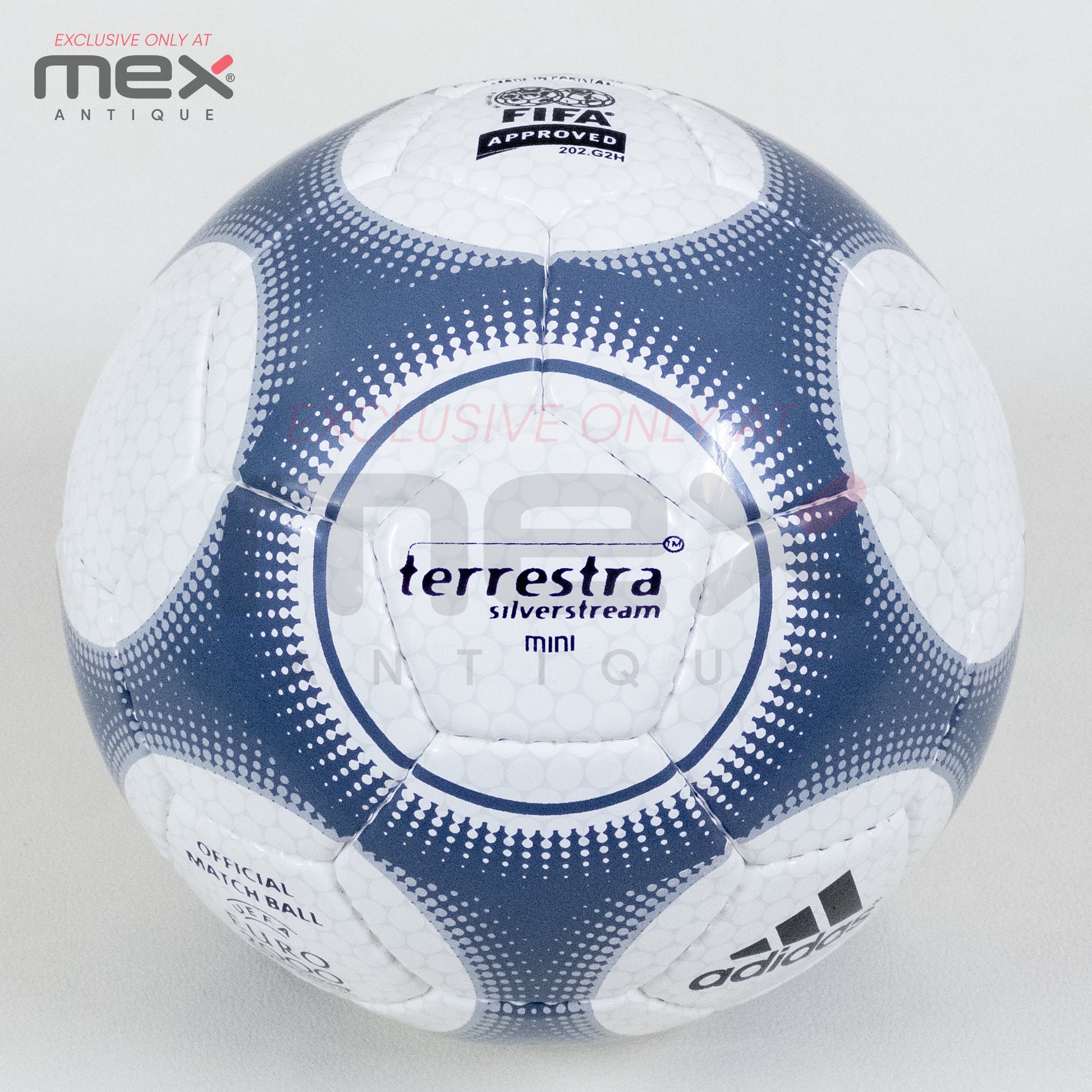 Adidas Terrestra Silver Stream Mini | 2000 | UEFA Europa League | Official Match Ball | Size 1