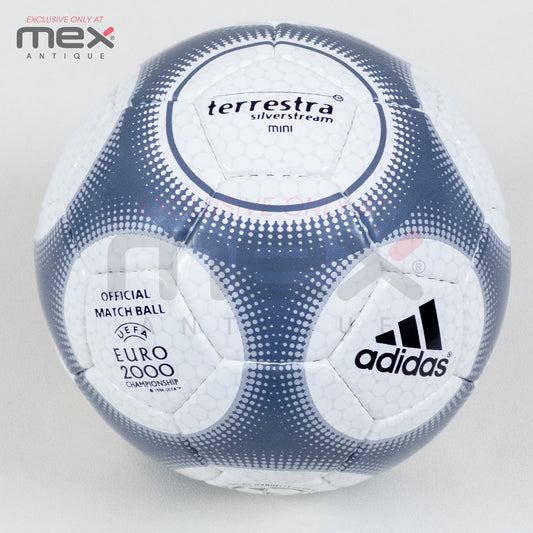 Adidas Terrestra Silver Stream Mini | 2000 | UEFA Europa League | Official Match Ball | Size 1 02