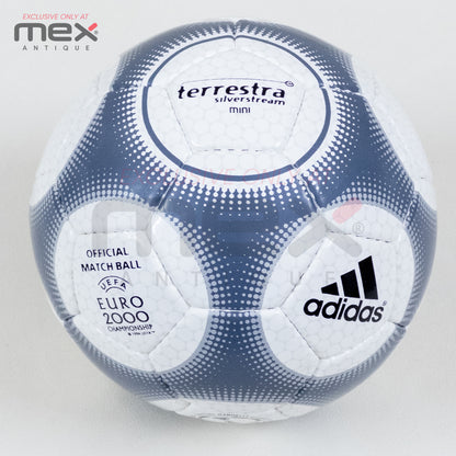 Adidas Terrestra Silver Stream Mini | 2000 | UEFA Europa League | Official Match Ball | Size 1 02