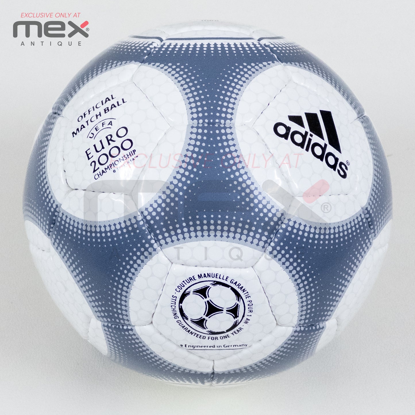 Adidas Terrestra Silver Stream Mini | 2000 | UEFA Europa League | Official Match Ball | Size 1 03