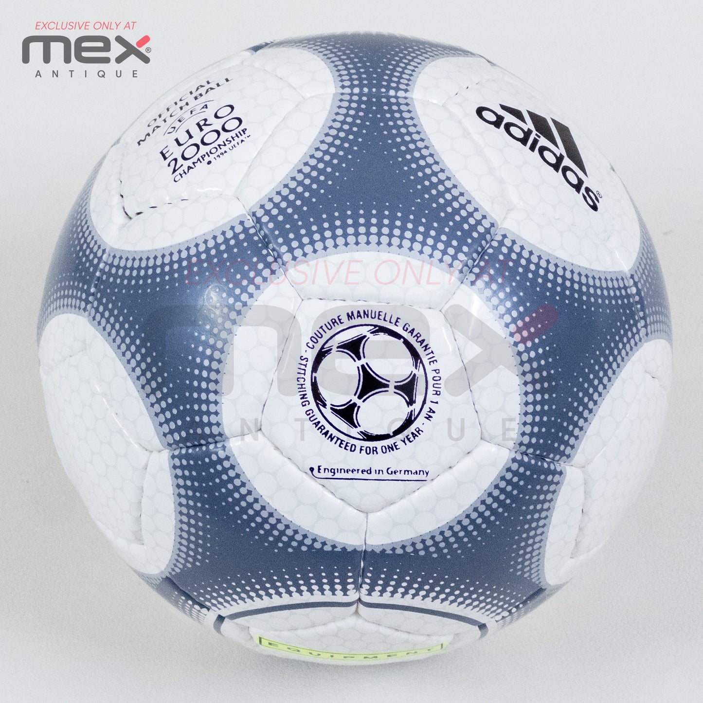 Adidas Terrestra Silver Stream Mini | 2000 | UEFA Europa League | Official Match Ball | Size 1 04