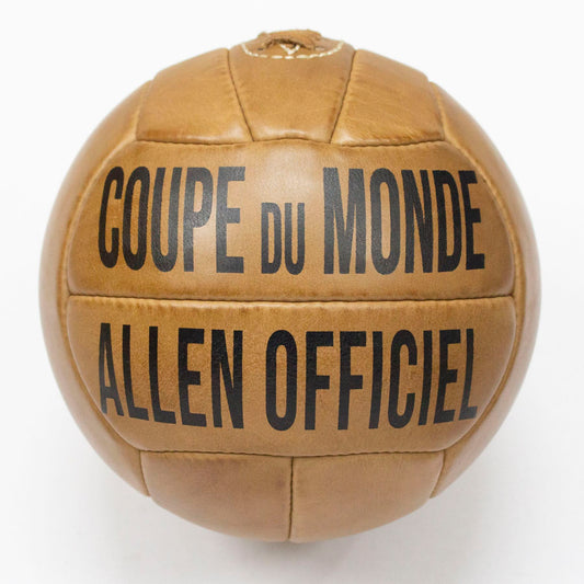 Allen Officiel Coupe Du Monde | 1938 FIFA World Cup Ball | GENIUNE LEATHER SIZE 5 01