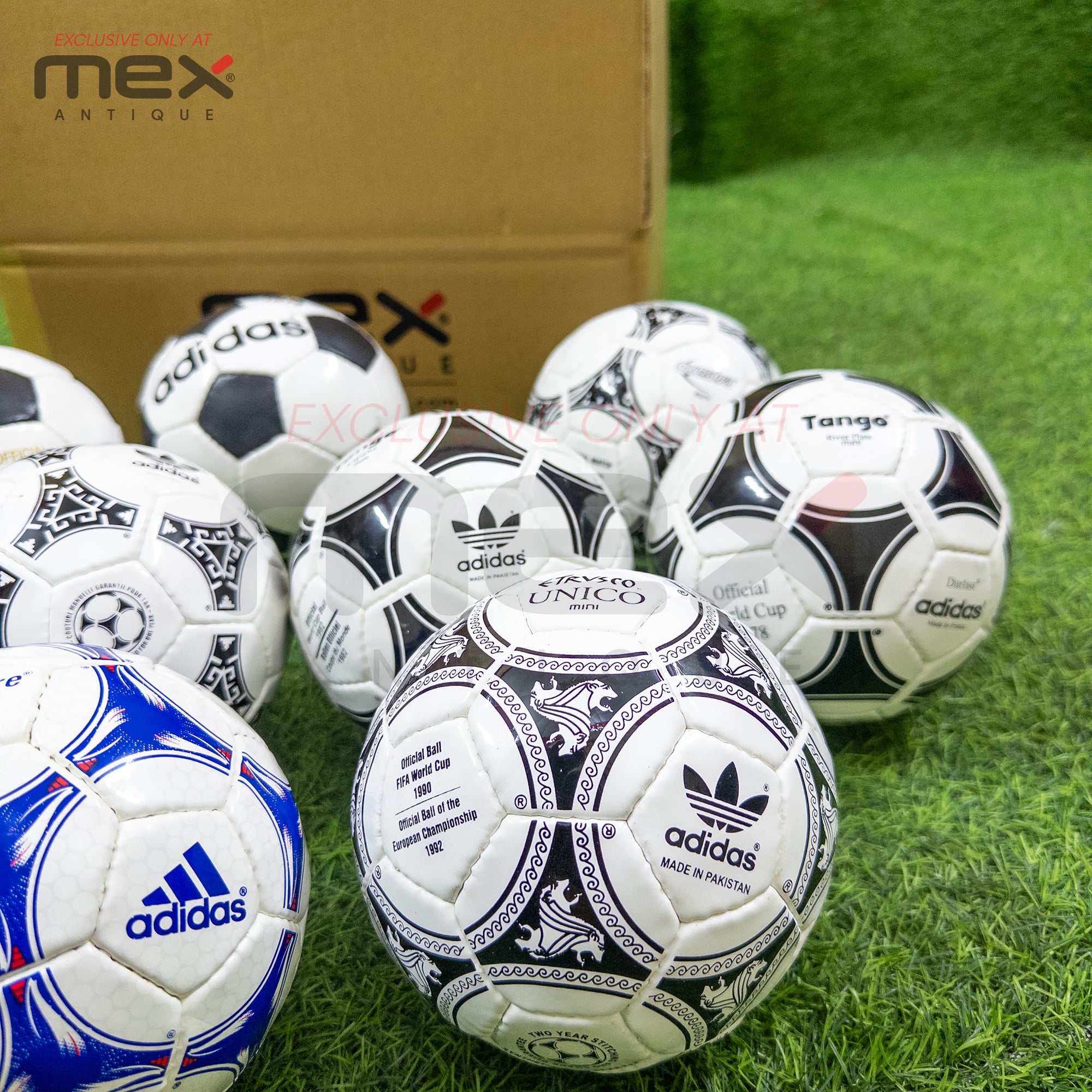 FIFA World Cup Mini Soccer Ball Set 1970–2014 | Post-Adidas Era