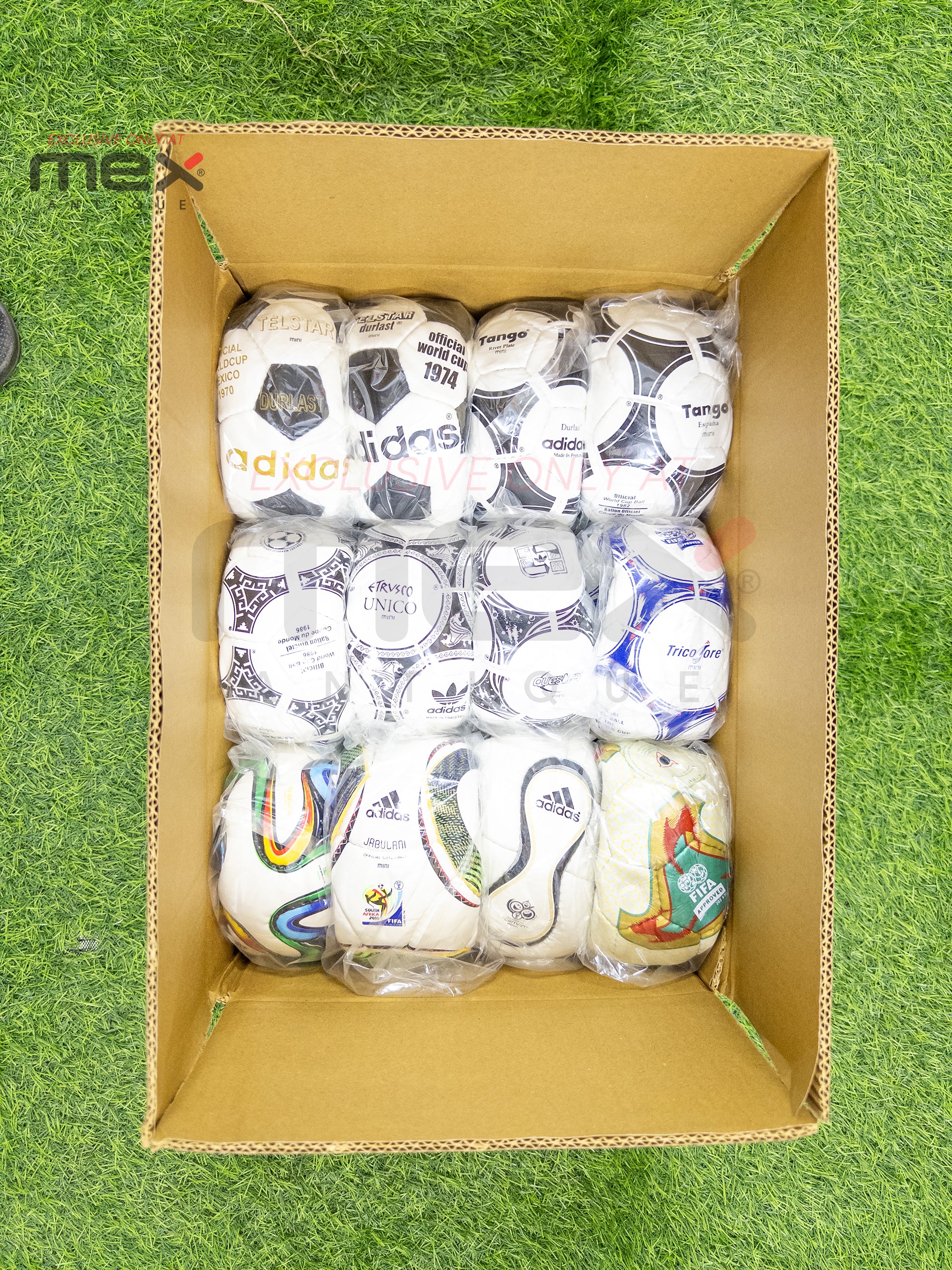 FIFA World Cup Mini Soccer Ball Set 1970–2014 | Post-Adidas Era