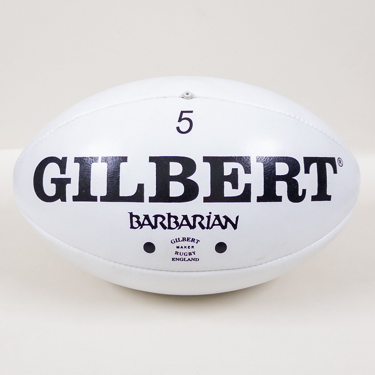 Gilbert Original Barbarian Match Ball | Genuine Leather 01