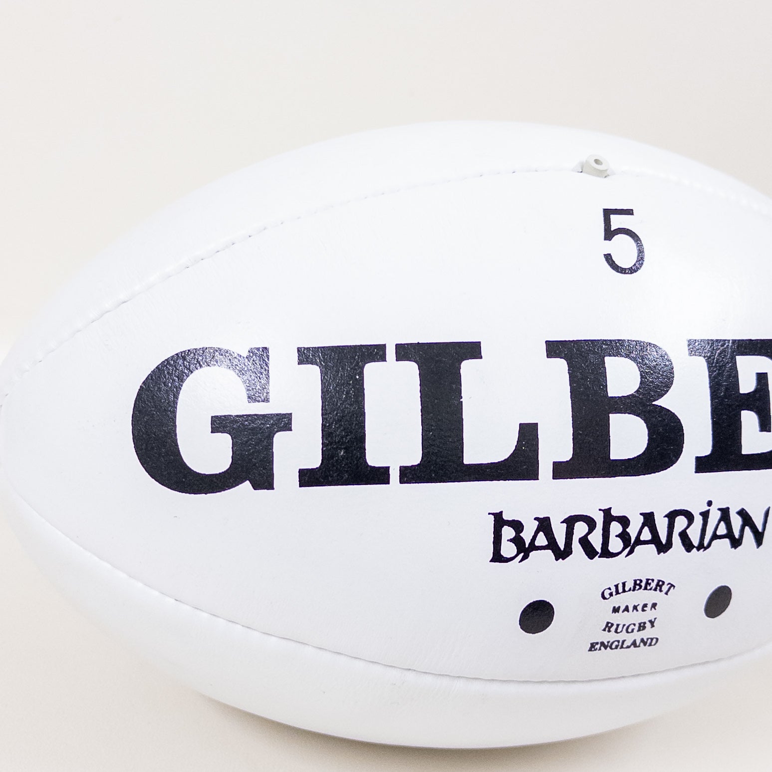 Gilbert Original Barbarian Match Ball | Genuine Leather 03